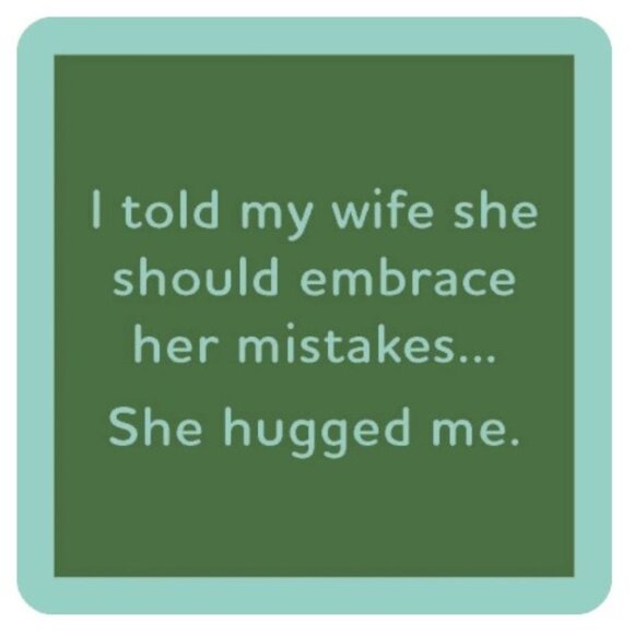 She Hugged Me Coaster - Picture 1 of 2